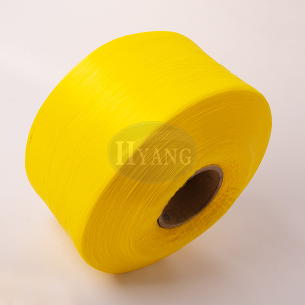 Yellow polypropylene high strength yarn